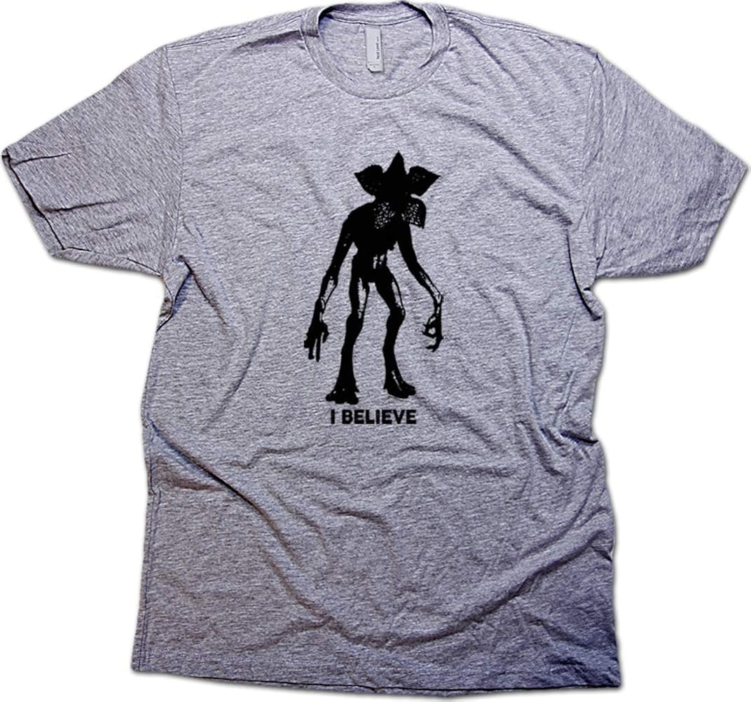 Daft Threads ~ Stranger Demogorgon Things T-Shirt & Hawkins Eleven Sticker