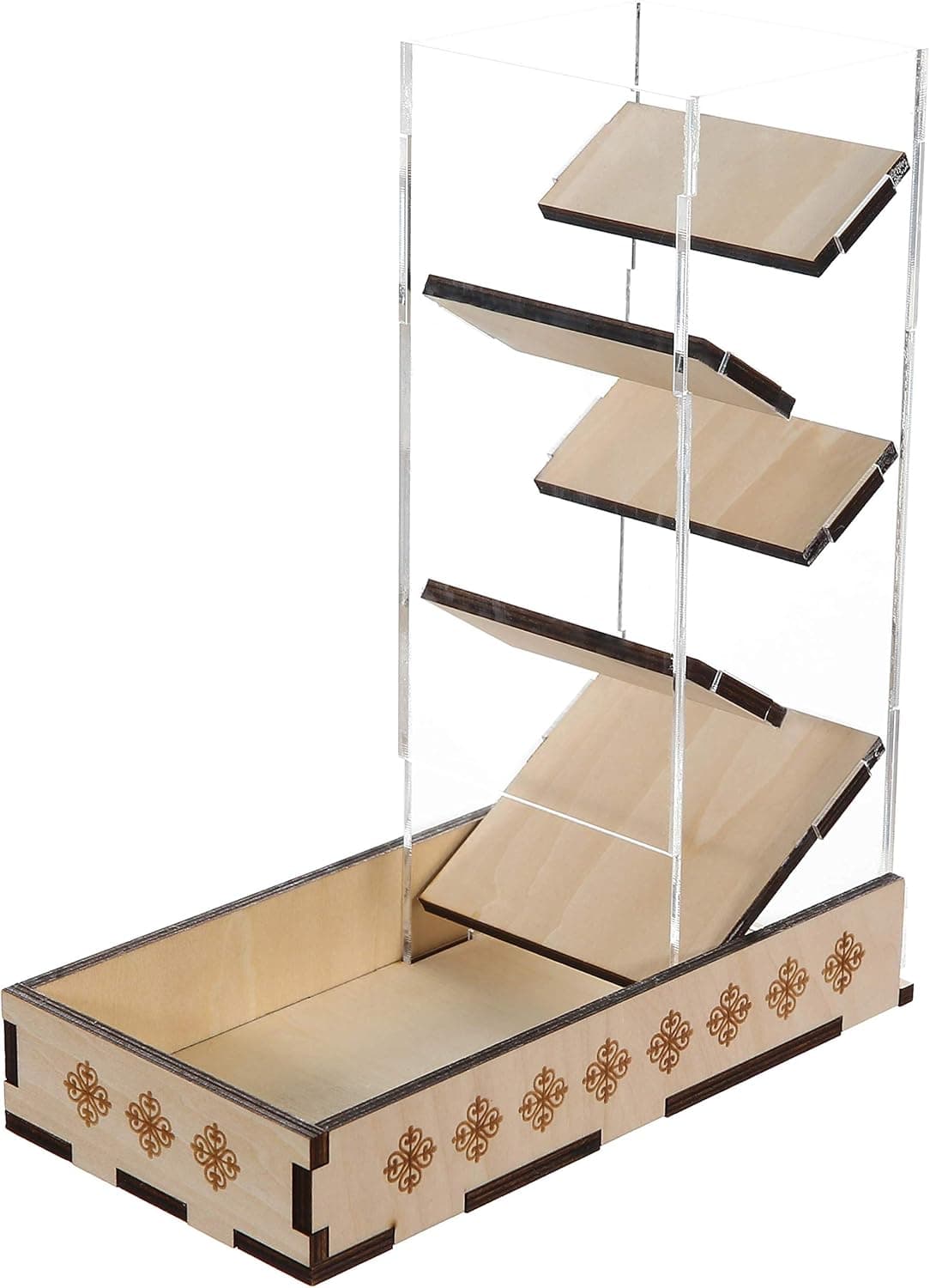 Dice Tower & Tray Box Perfect for Gamers and Dice Games RPGs Board Games