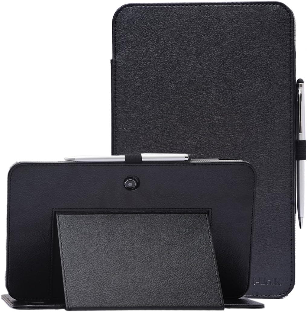 i-UniK Visual Land 2016 Prestige Prime 10 (ME-10SE) Tablet 10.1" Octacore Tablet Case Cover [Bonus Stylus] (Black)