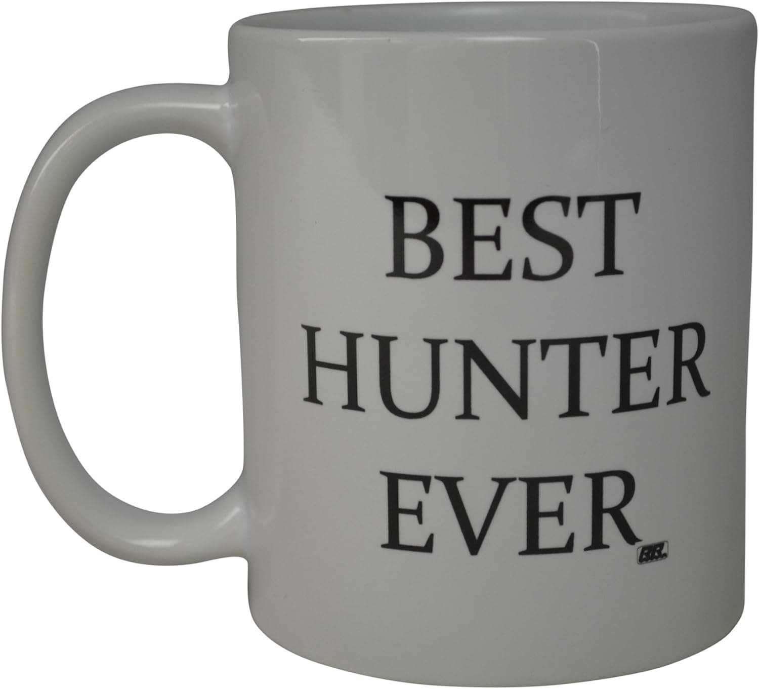 Rogue River Funny Coffee Mug Best Hunter Ever Novelty Cup Great Gift Idea For Dad Brother or Best Friend Who Like Hunting (Hunter)