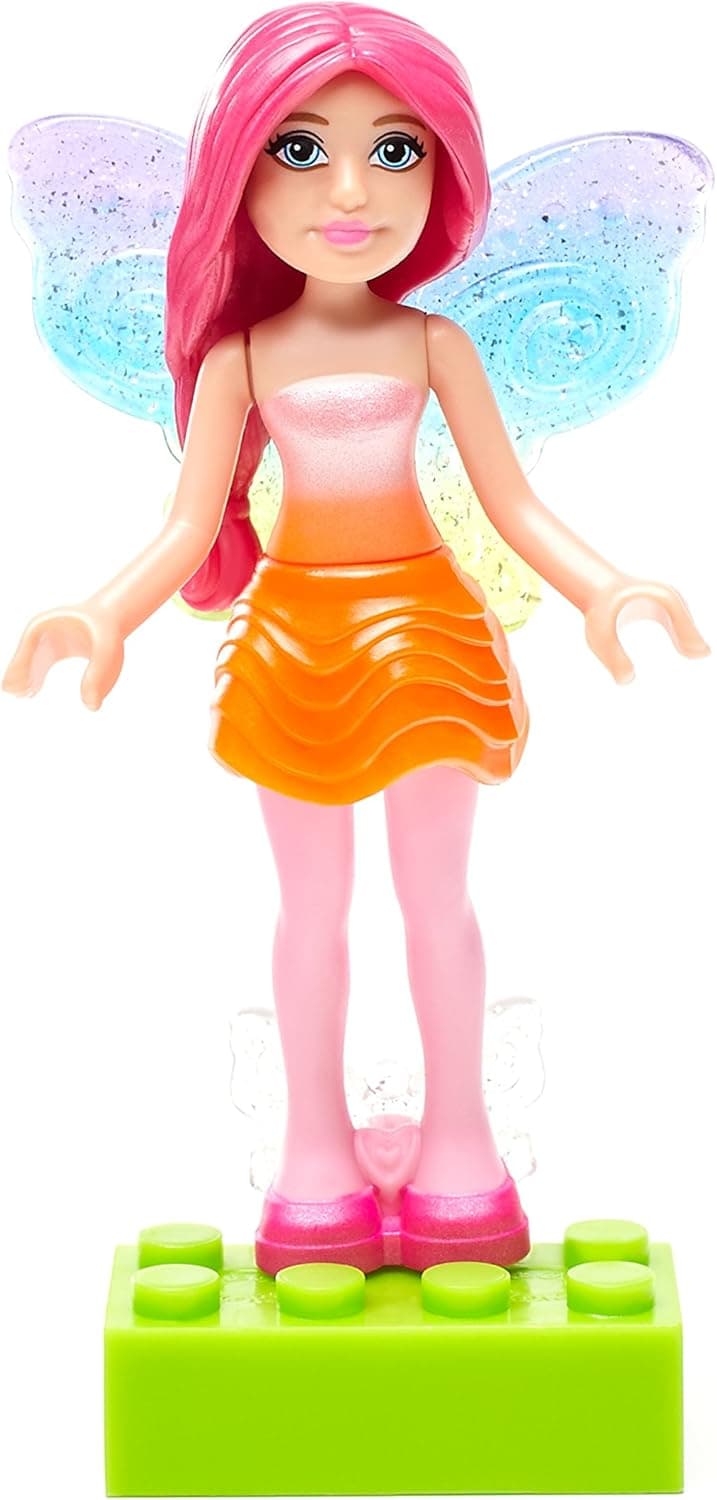 Barbie Mega Construx Barbie Rainbow Cove Fairy Mini Figure Playset
