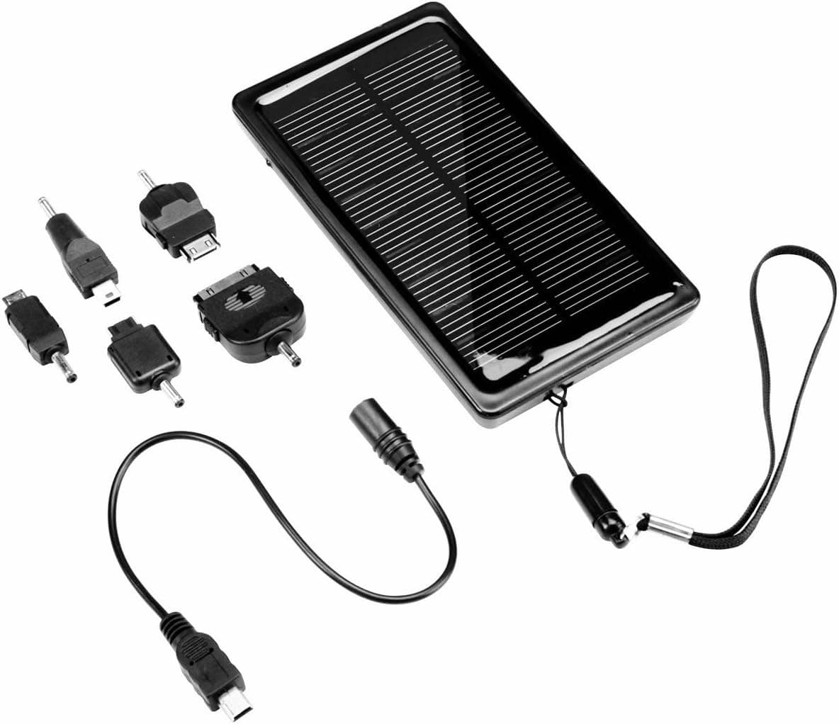 1 Watt Solar Power Pack with Integrated Flashlight for Emergency Use