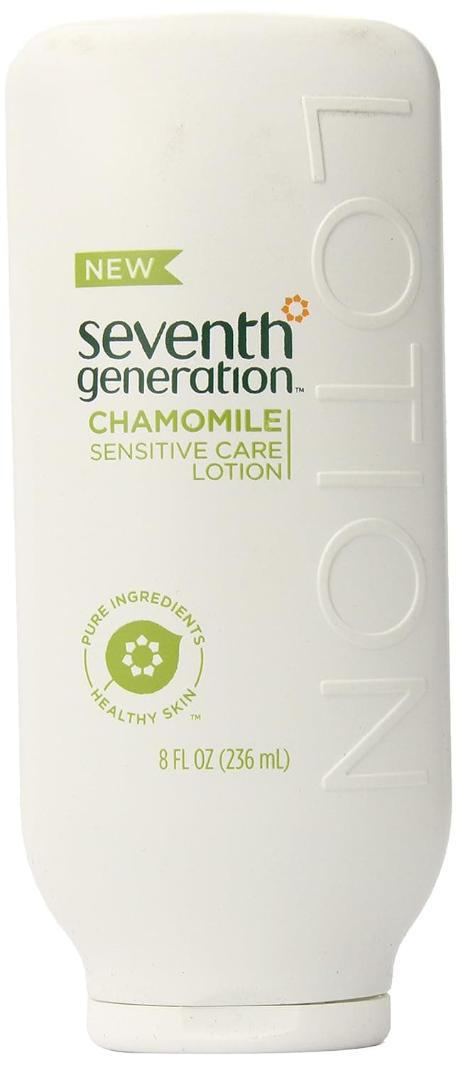 Seventh Generation Sensitive Care Lotion, Chamomile, 8 Ounce (Pack of 3)