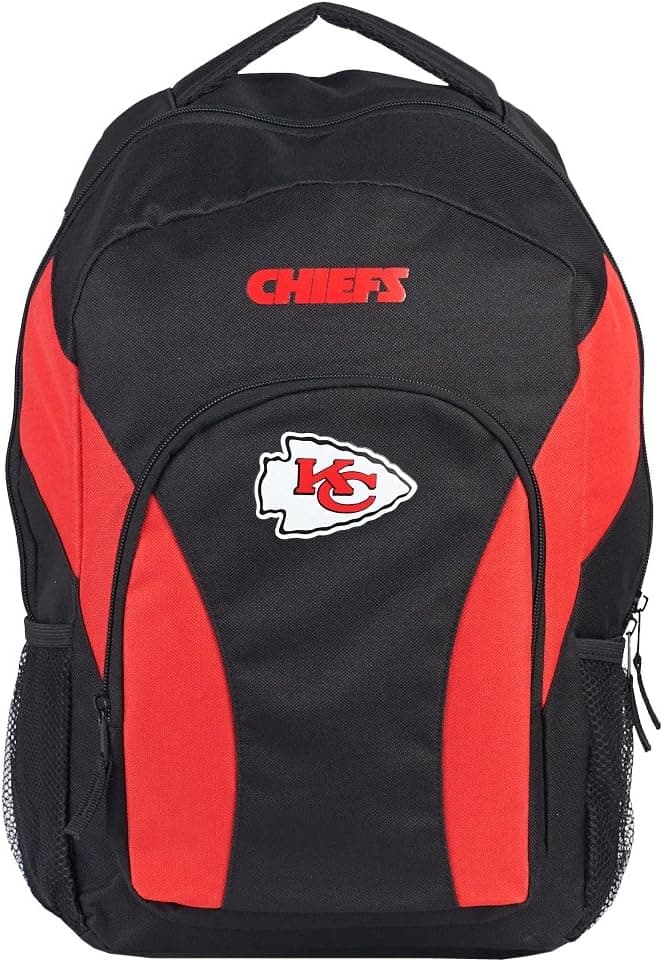 NFL Kansas City Chiefs "Draft Day" Backpack, 18" x 5" x 12"