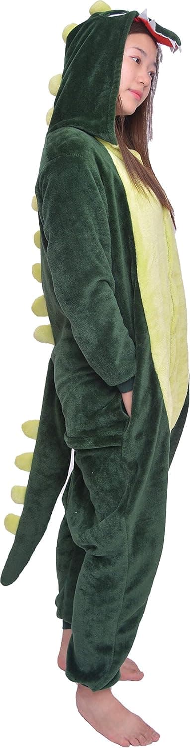 D'BOON Adults Kids Onesie Animal Pajamas one Piece Cosplay Sleepwear Halloween Costume