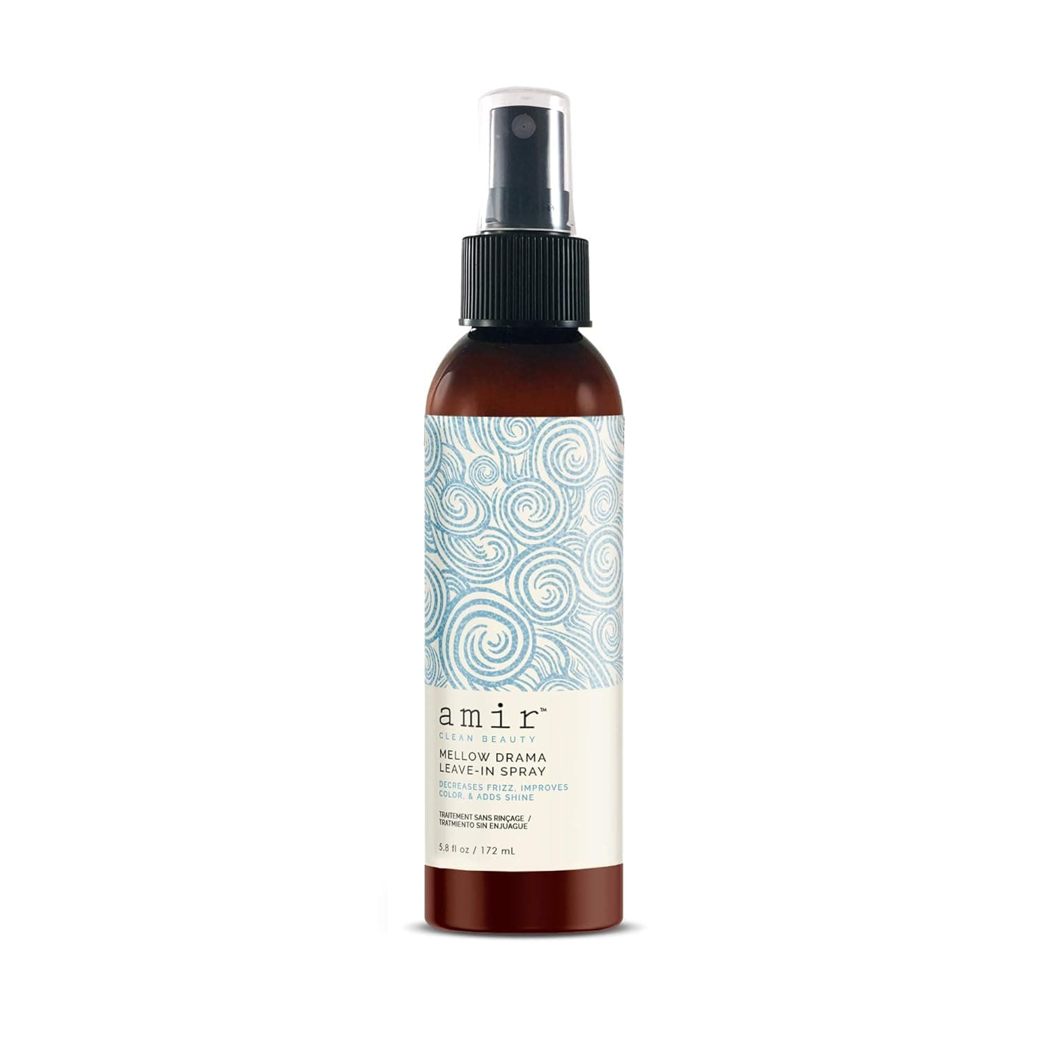 Amir Clean Beauty Mellowdrama Leave-in Spray, 5.8 fl oz