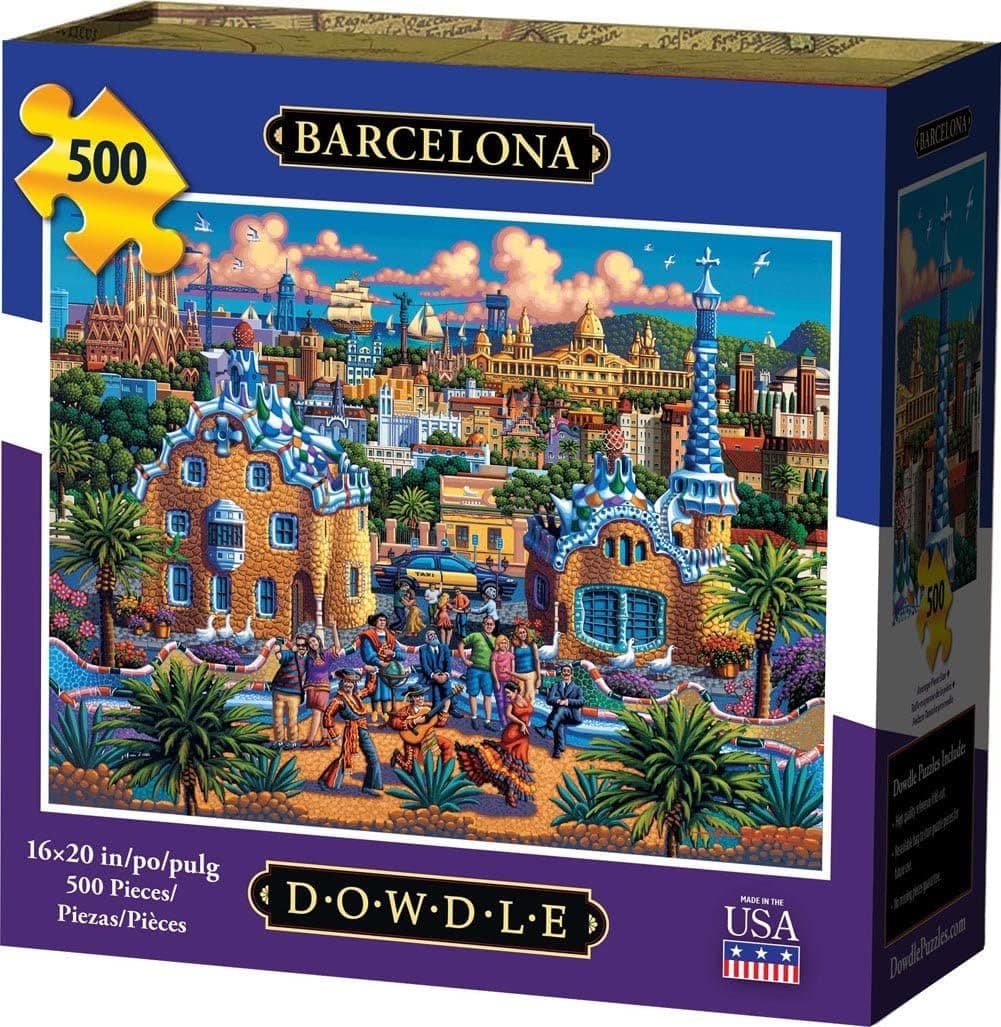 Dowdle Jigsaw Puzzle - Barcelona - 500 Piece