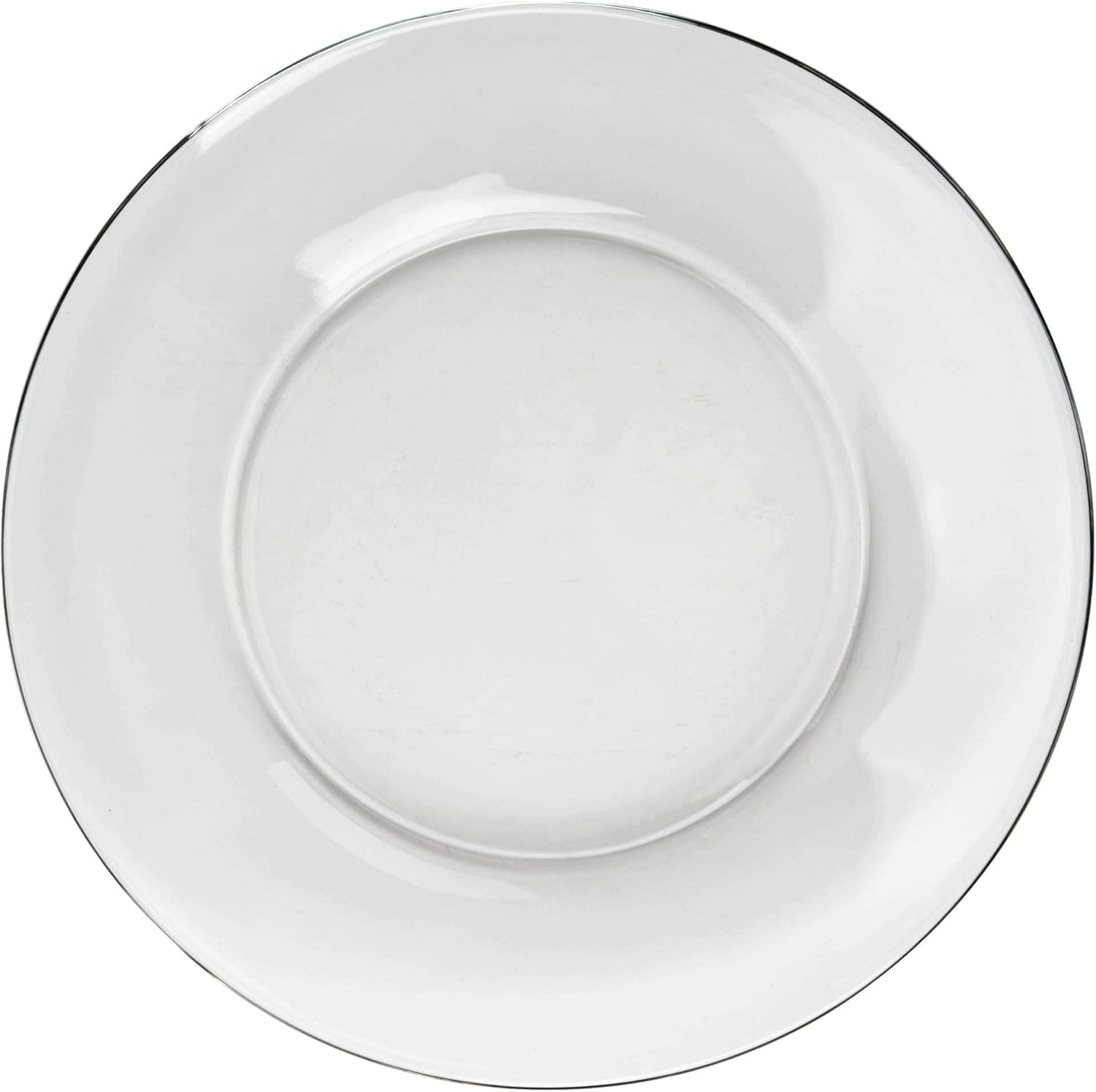 Anchor Hocking Presence 10-Inch Glass Dinner Plate, Set of 6