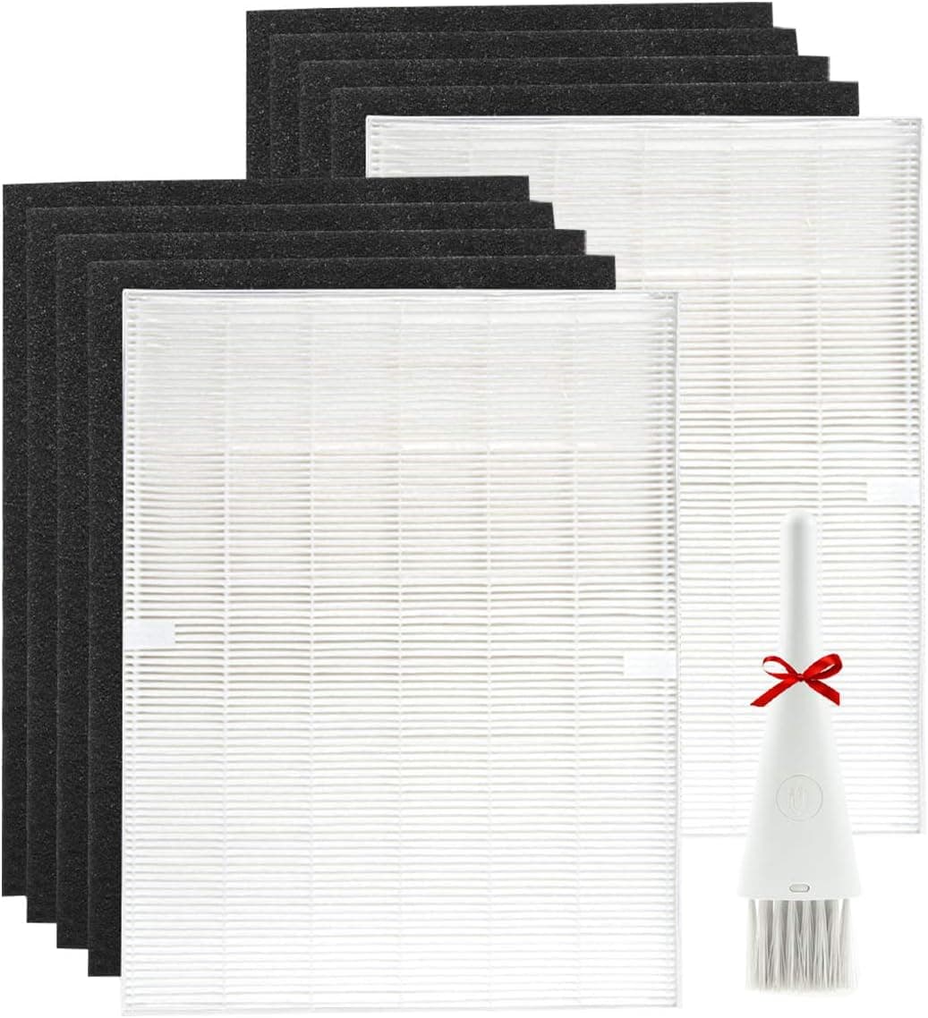 SKROS Replacement Filter for Coway Airmeg AP-1512HH-FP AP-1512HH 3304899 CW Air Purifier (2 Premium HEPA Filters + 8 Carbon Pre Filters)
