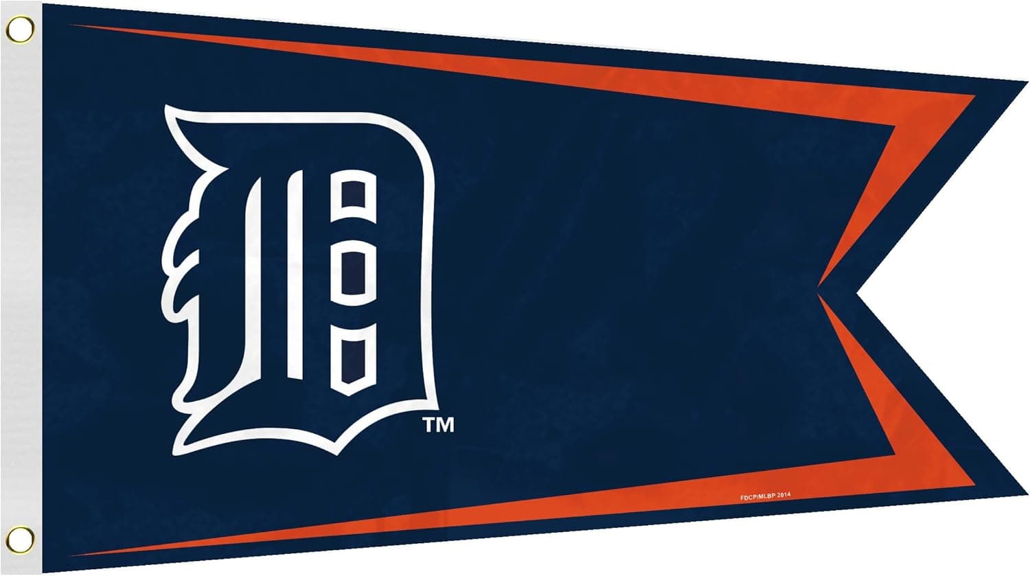 MLB Detroit Tigers Boat Flag, Small, Blue