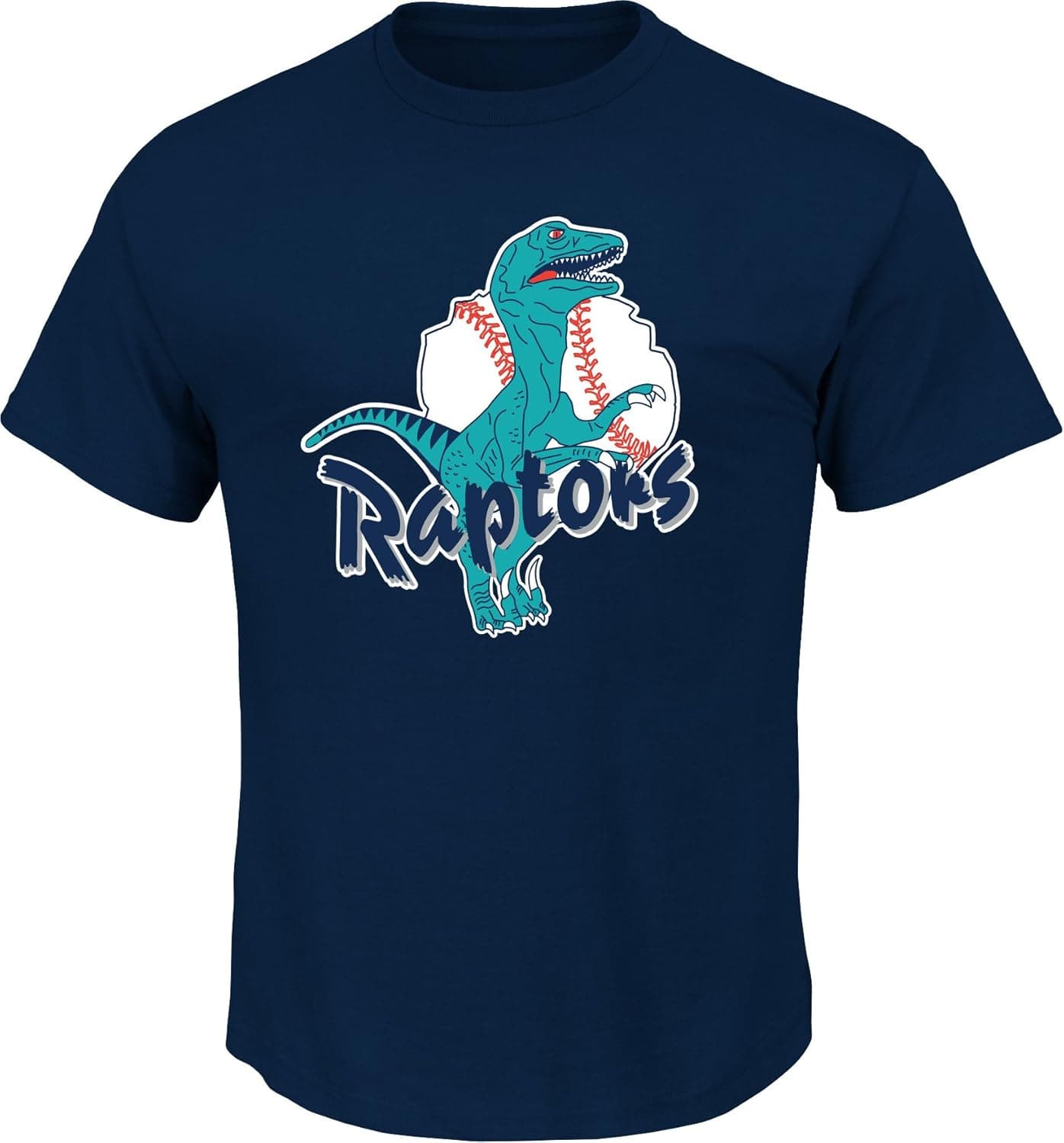 Majestic Athletic Minor League Ogden Raptors T-Shirt Style Jersey