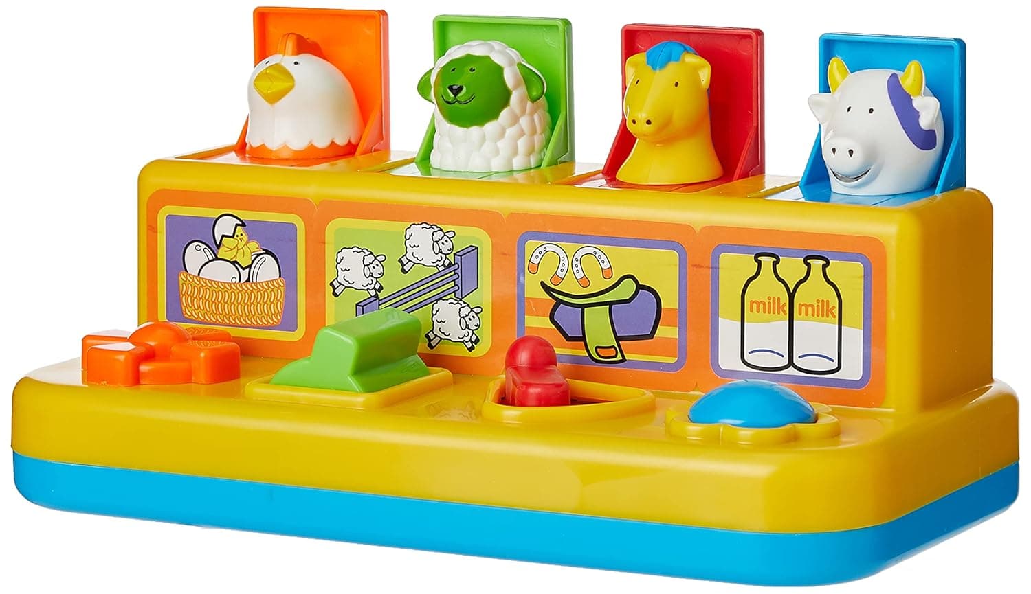 Fun Time Pop Up Farmyard Friends, Yellow