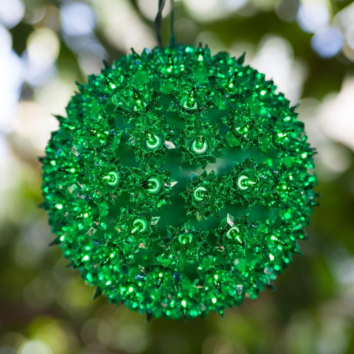 7.5" Diameter Green Starlight Sphere Lights,