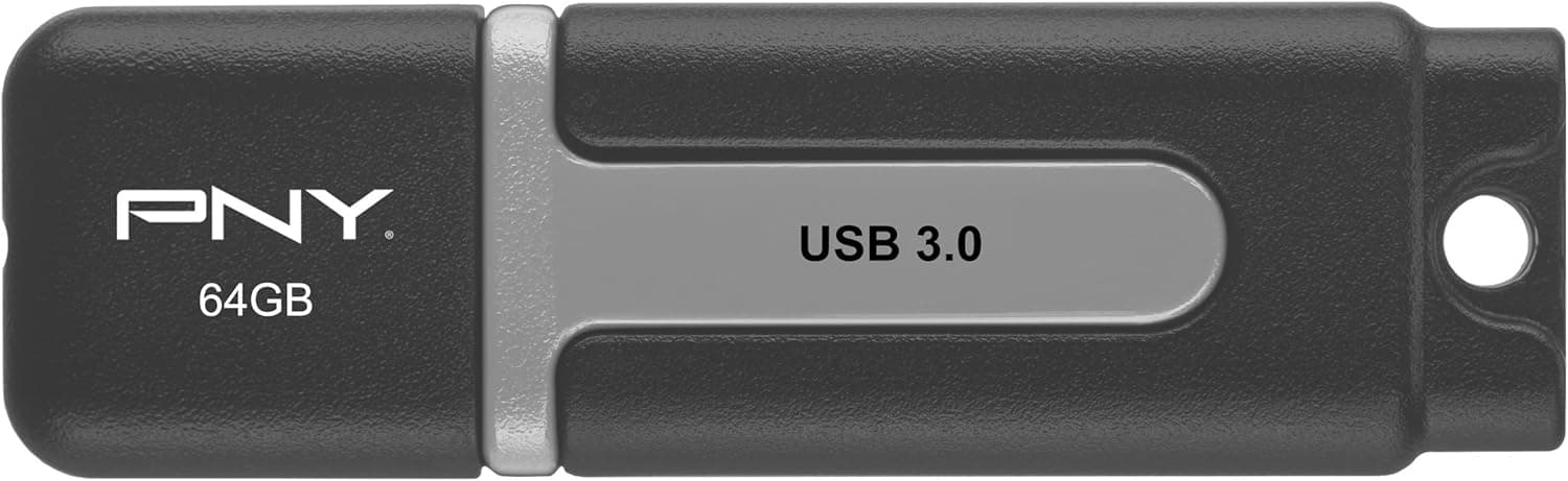 PNY Turbo Attaché 64GB USB 3.0 Flash Drive - P-FD64GTBAT2-GE