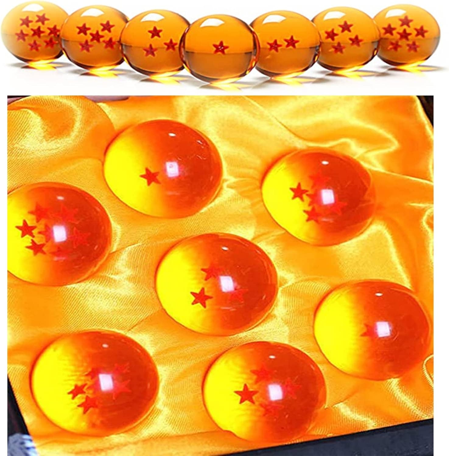 Anime Collectibles NEW Gift Box Set Of 7pcs 43mm/1.7 IN in diameter
