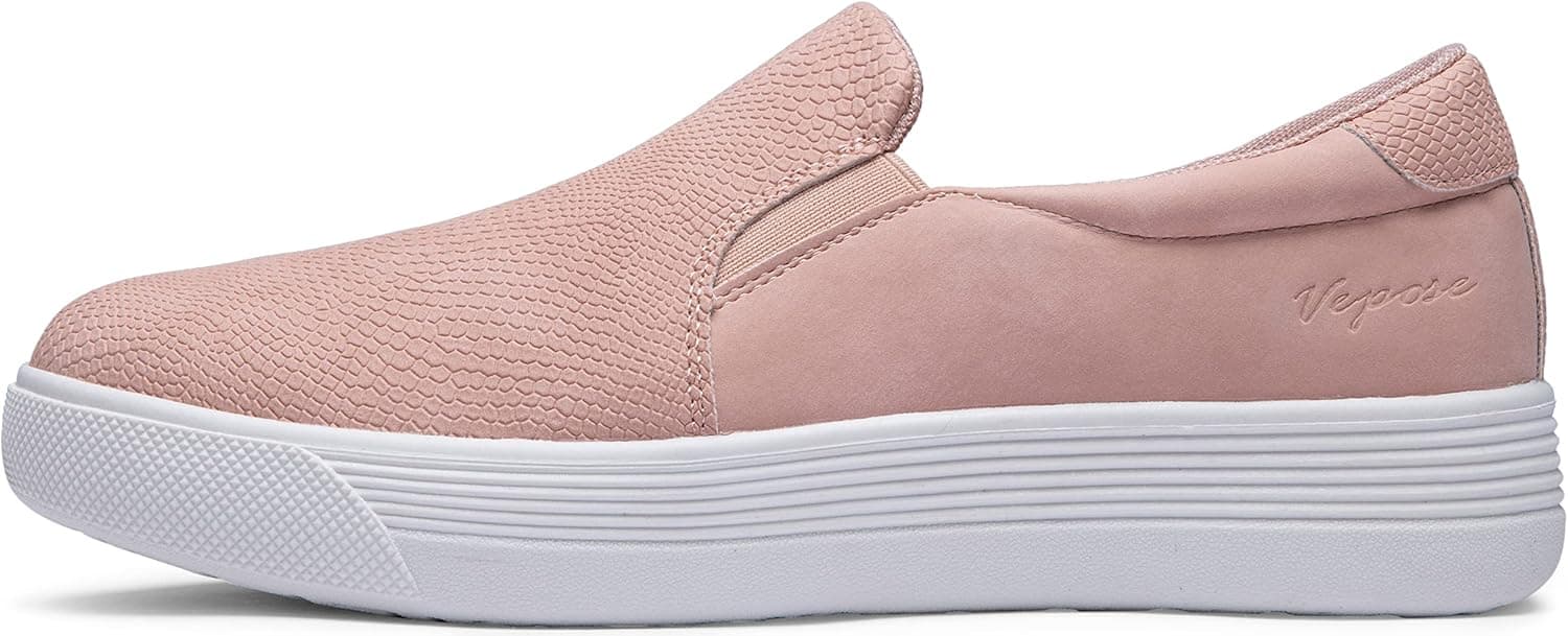 Vepose Women's 016 Fashion Sneakers Slip on Comfort Casual Sneakers+Walking Shoes