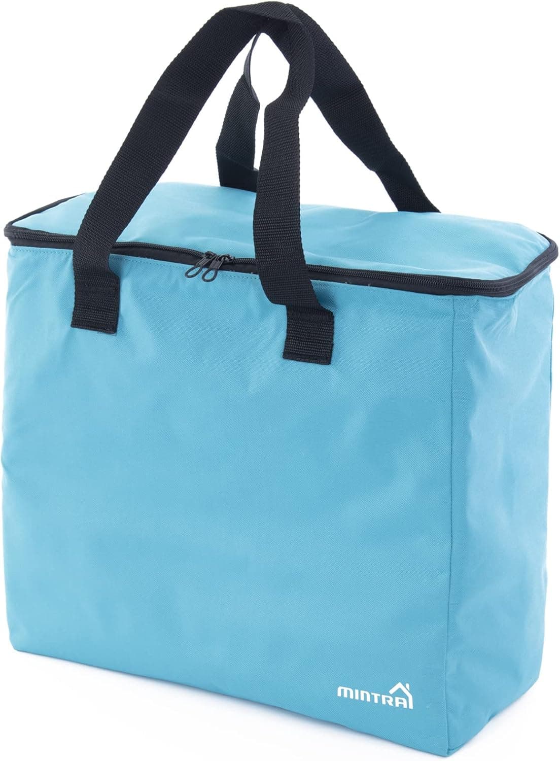 Mintra Insulated Cooler Bag - 14.5inH x 15.75inW x 6.5inD - Large Reusable Bag for Shopping, Groceries, Picnics, Camping etc.