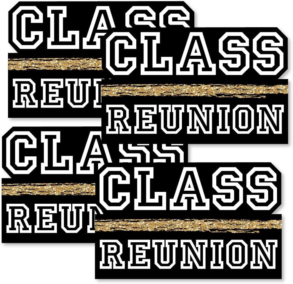 Reunited - Decorations DIY School Class Reunion Party Essentials - Set of 20