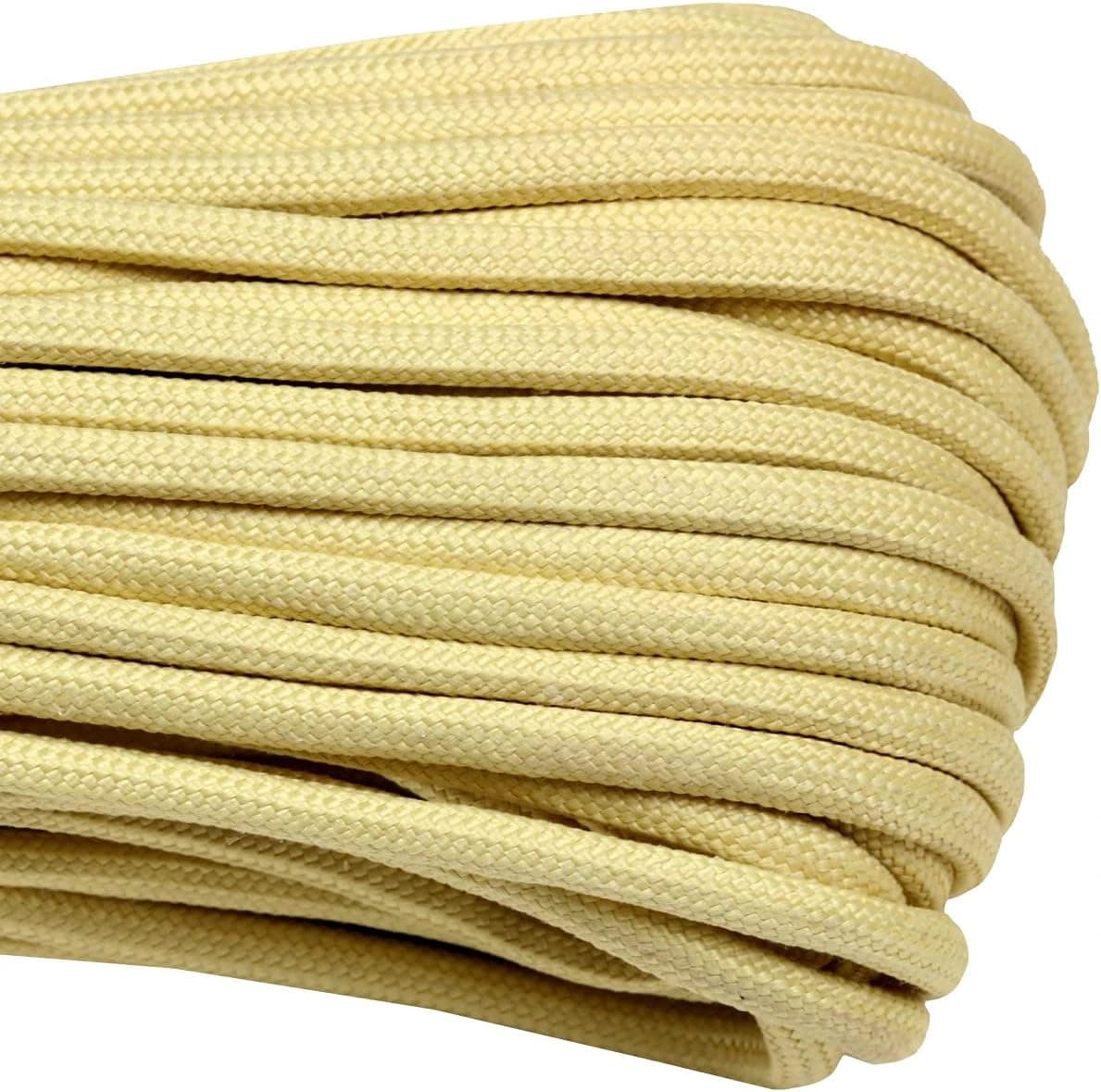 100-ft Aramid Fire-Resistant 1/8” Paracord Rope - 800lbs Tensile Strength