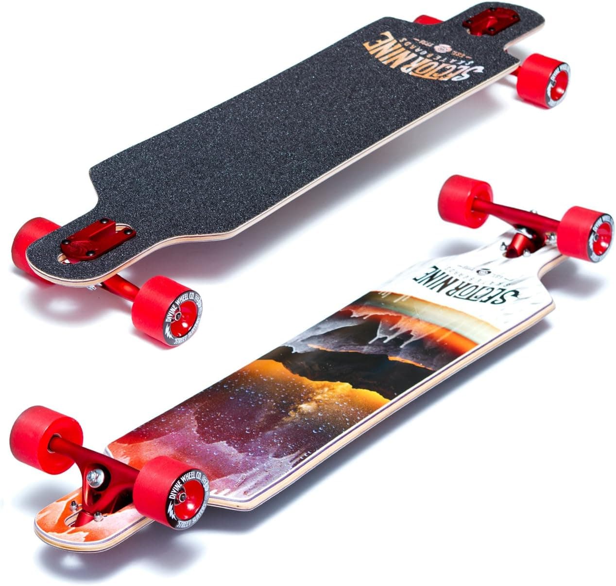 Sector 9 Meridian Longboard Red