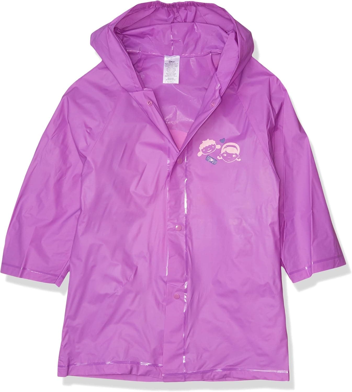 Disney Kid's Doc McStuffins Rain Coat, Medium 4/5, Purple