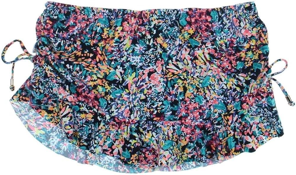 Captiva Women's Blooming Waves Island Skirted Bottom W/Frill and Panty