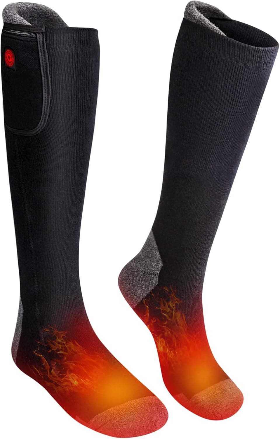 SVPRO Rechargeable Electric Heated Socks Battery Powered Thermal Socks Men Women…