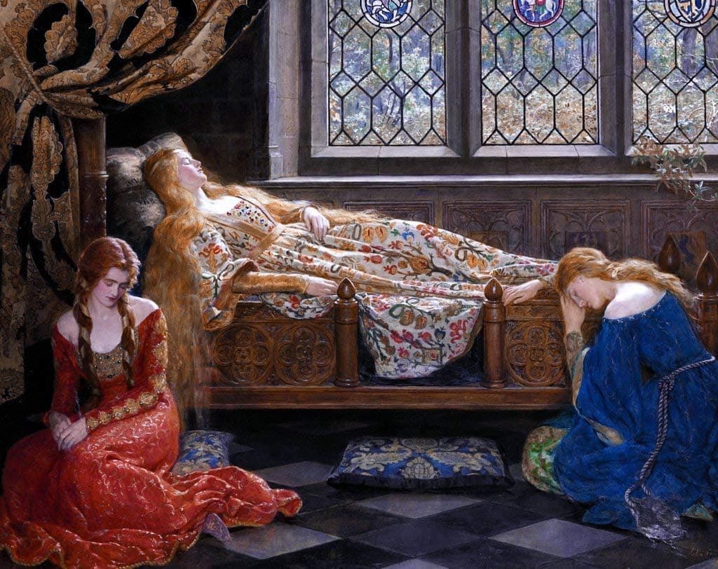 Wooden Jigsaw Puzzle for Adults - The Sleeping Beauty - 437 Pieces. Made in The USA by Nautilus Puzzles