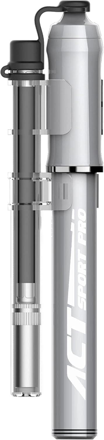 Patarcle Mini Bike Pump Portable - Aluminum Alloy Frame-Mounted - 260 PSI High Pressure - Presta & Schrader Valves Available