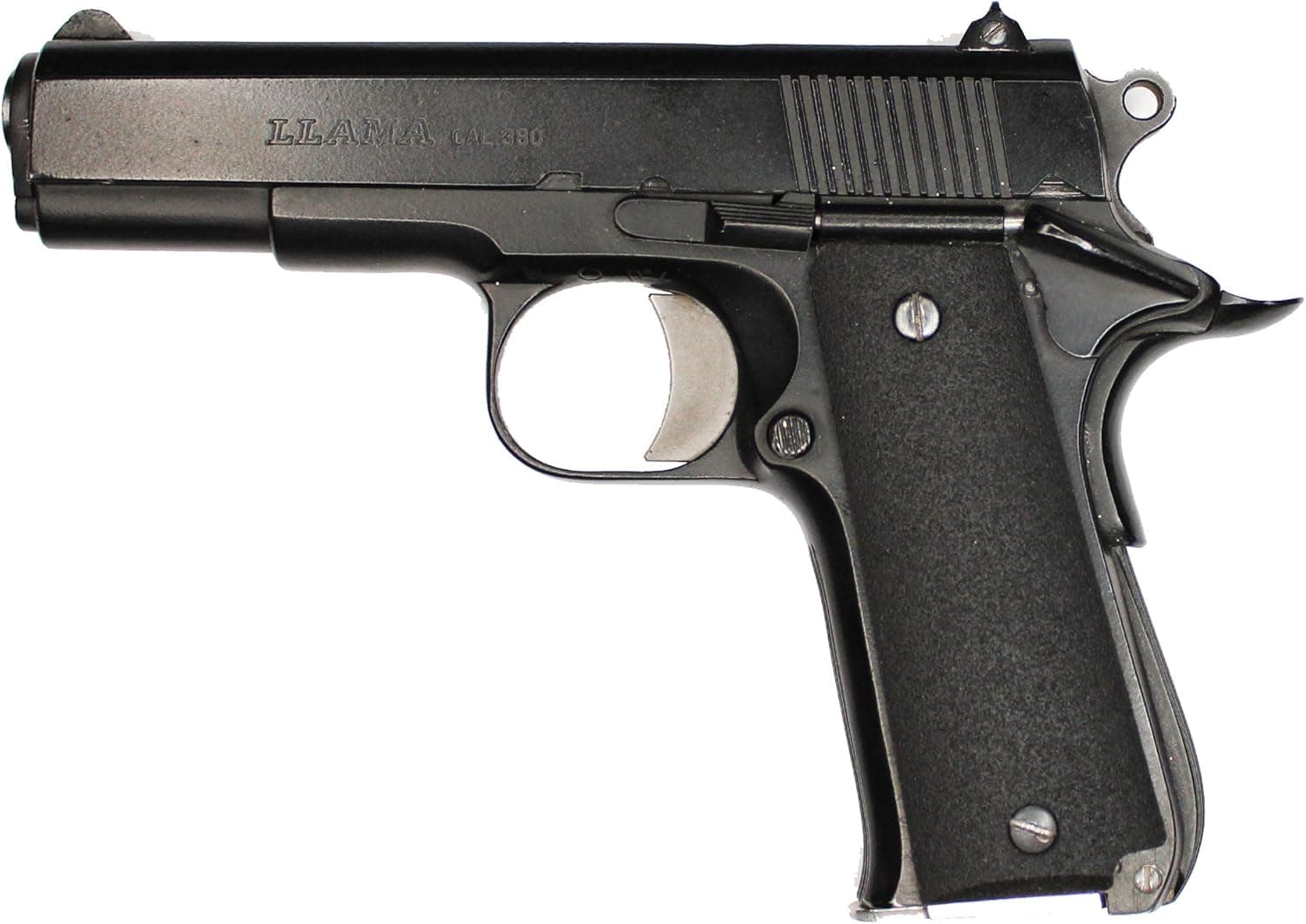 DURAGRIPS - Llama IIIA XA XV III Micromax .22 .32 .380 Tactical Sand Paper Grips - Gritty, Black