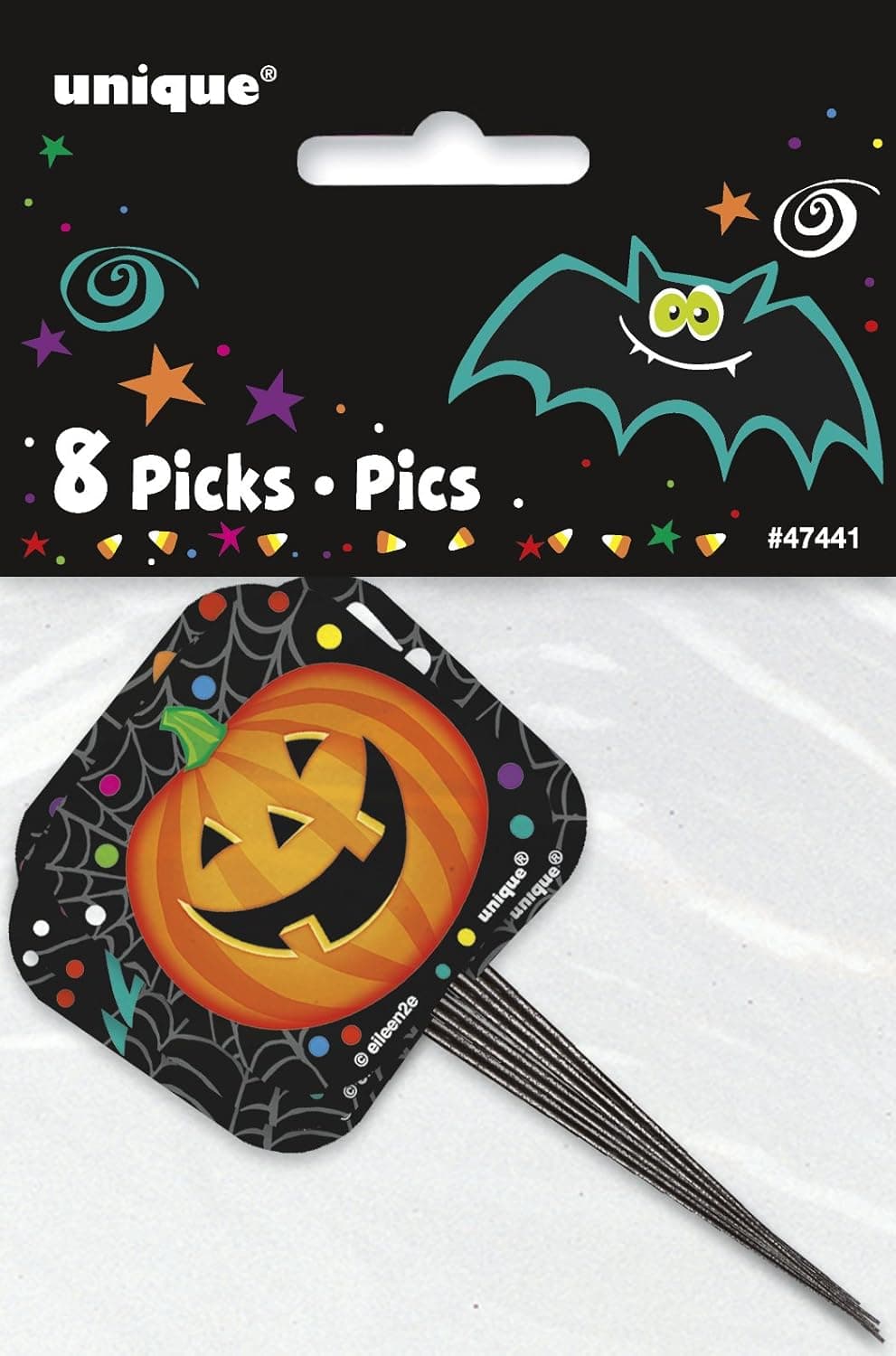 Unique Party Decoration, 3.5", Multicolor