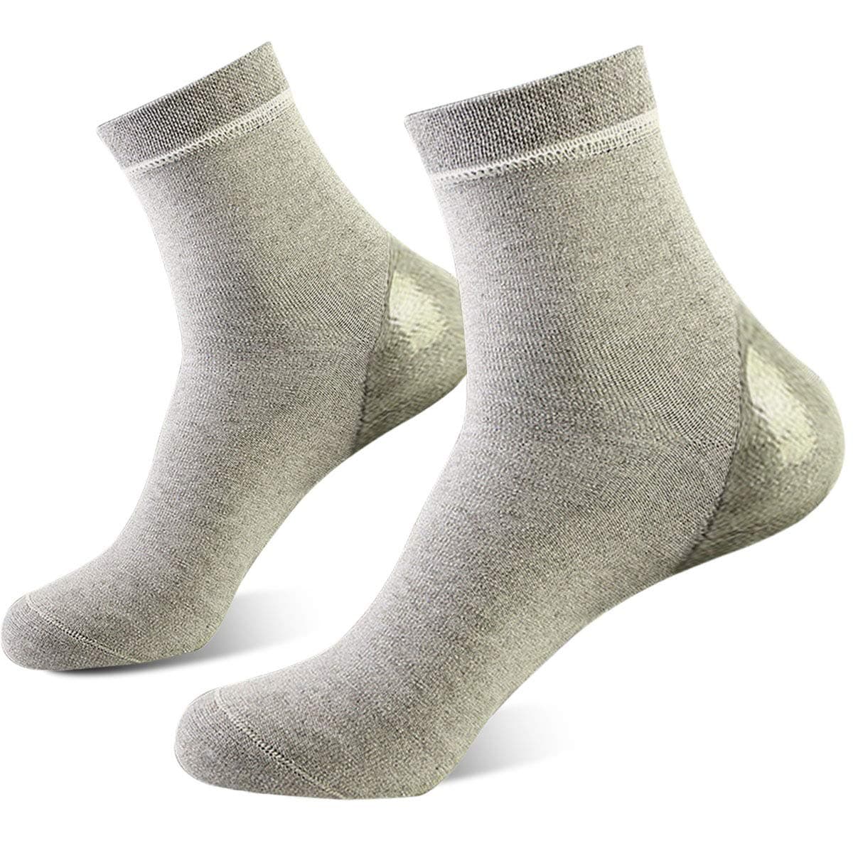 ALSTEN Moisturizing Gel Socks - Perfect for Dry Feet, Cracked Heels, Calluses, Cuticles, Rough Skin- Moisturizing Day Night Care Skin - Women 1 Pair …