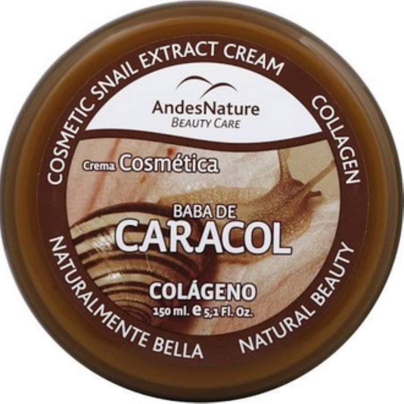 Andes Nature Cosmetic Snail Extract Cream, 5.12 oz (Pack of 10)