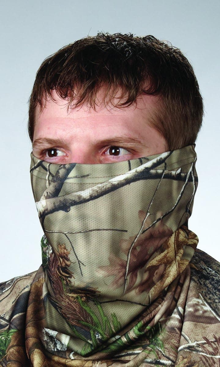 Hunters Specialties Neck Gaiter Face Mask, Realtree AP HD