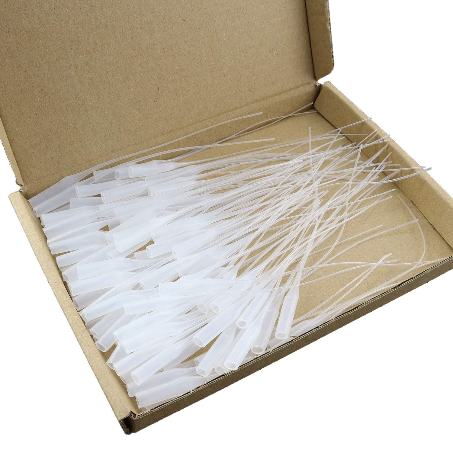 Magic&shell Glue Micro-Tips 100PCS 11cm/4.3inch Plastic Glue Extender Precision Applicator Glue Bottle Tips