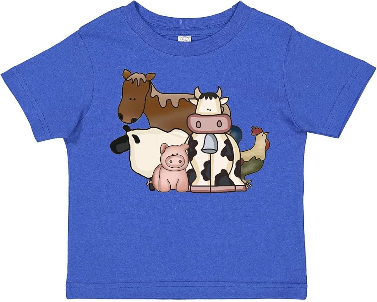 inktastic Critters Toddler T-Shirt 4T Royal Blue 4006