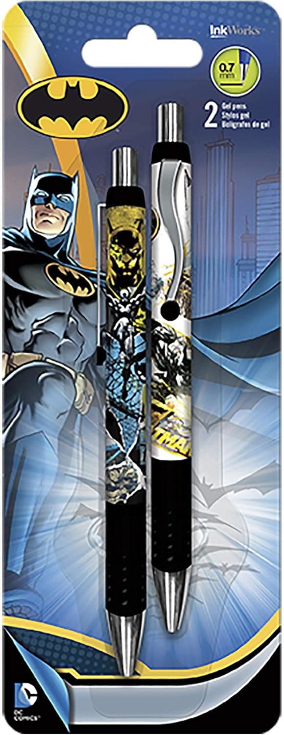 Inkworks Batman Gel Pens (2 Pack)