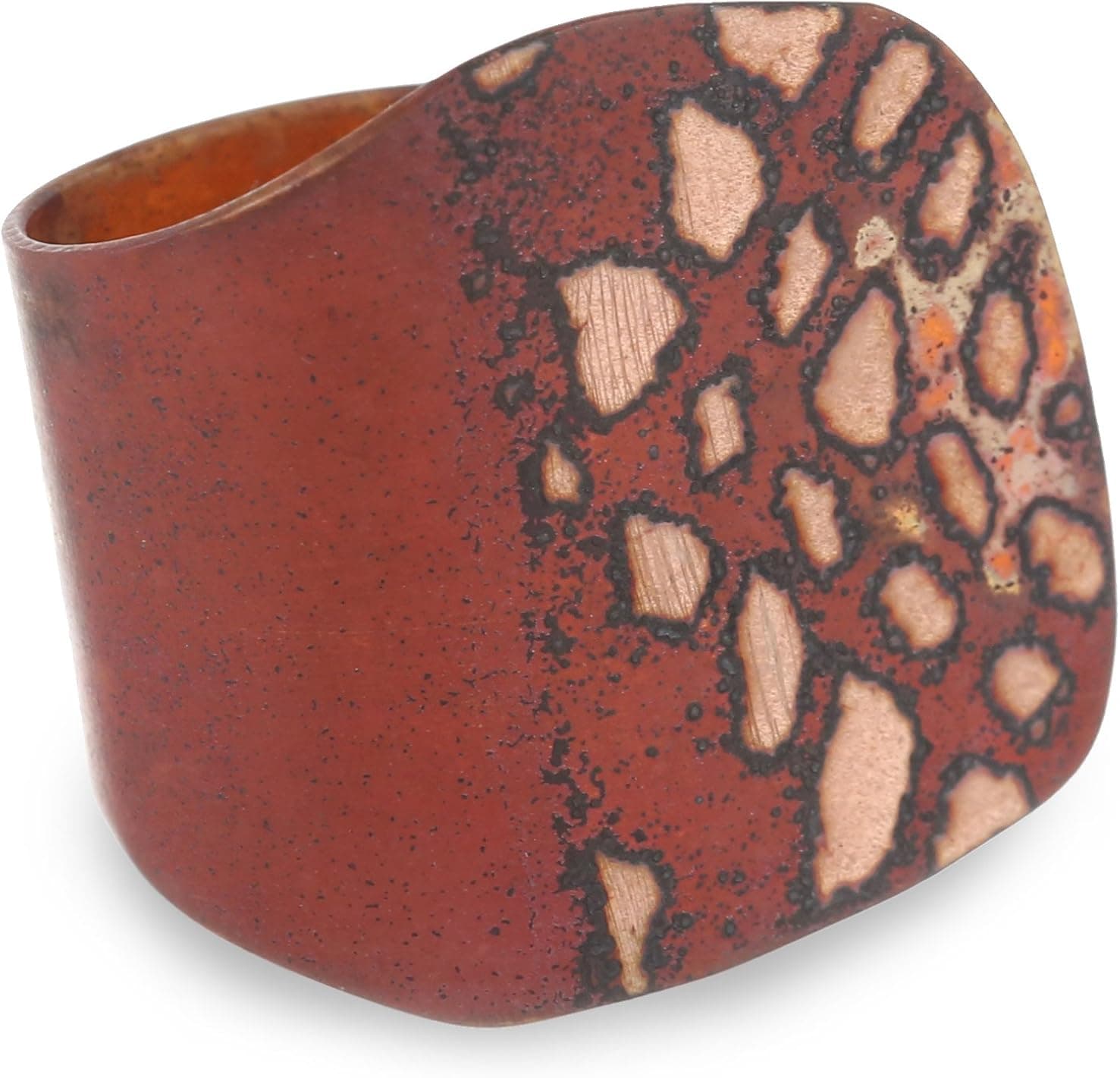 Sibilia Encaje Enamel Adjustable Ring