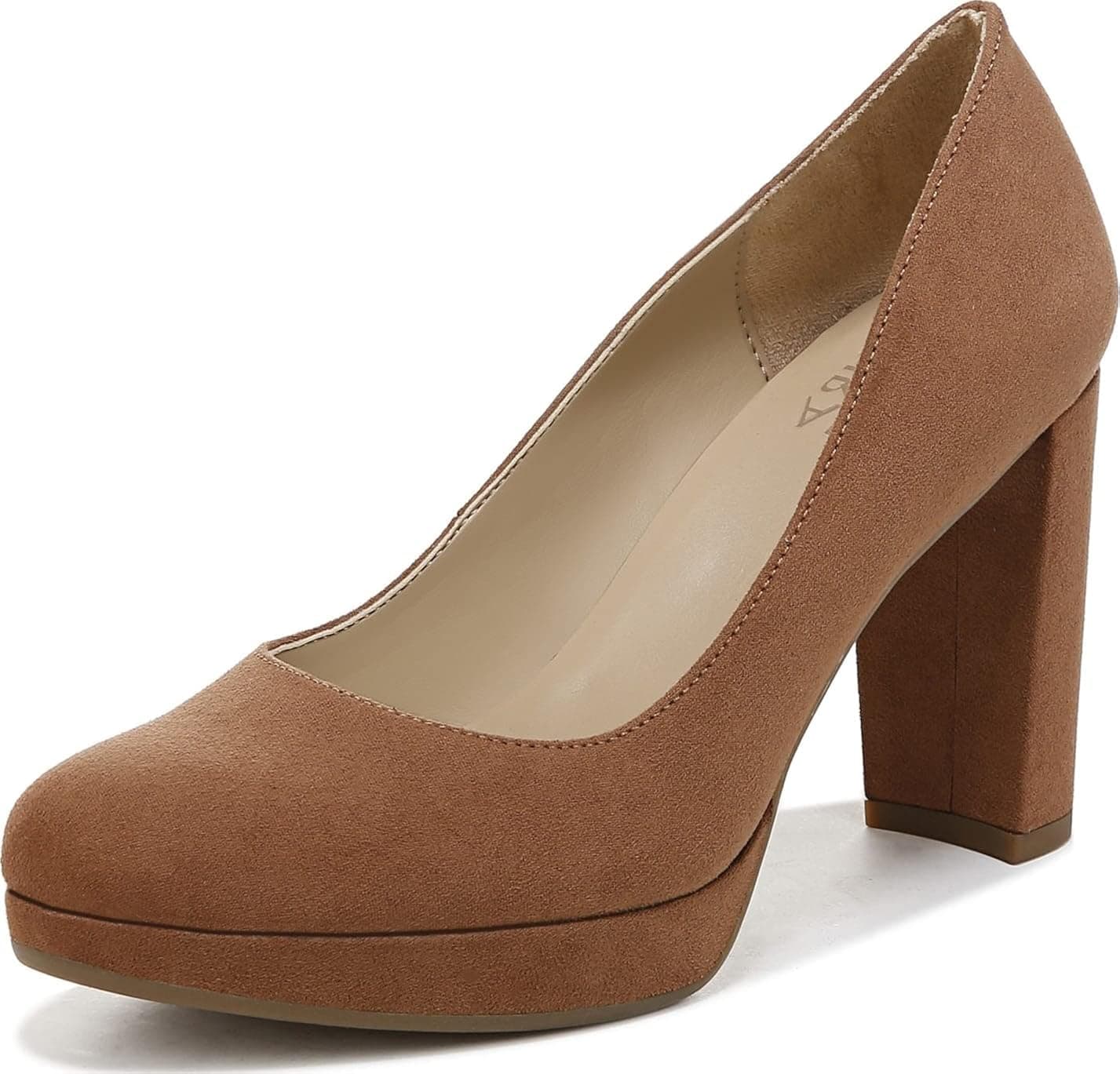 Naturalizer Womens Berlin Chunky High Heel Platform Pump