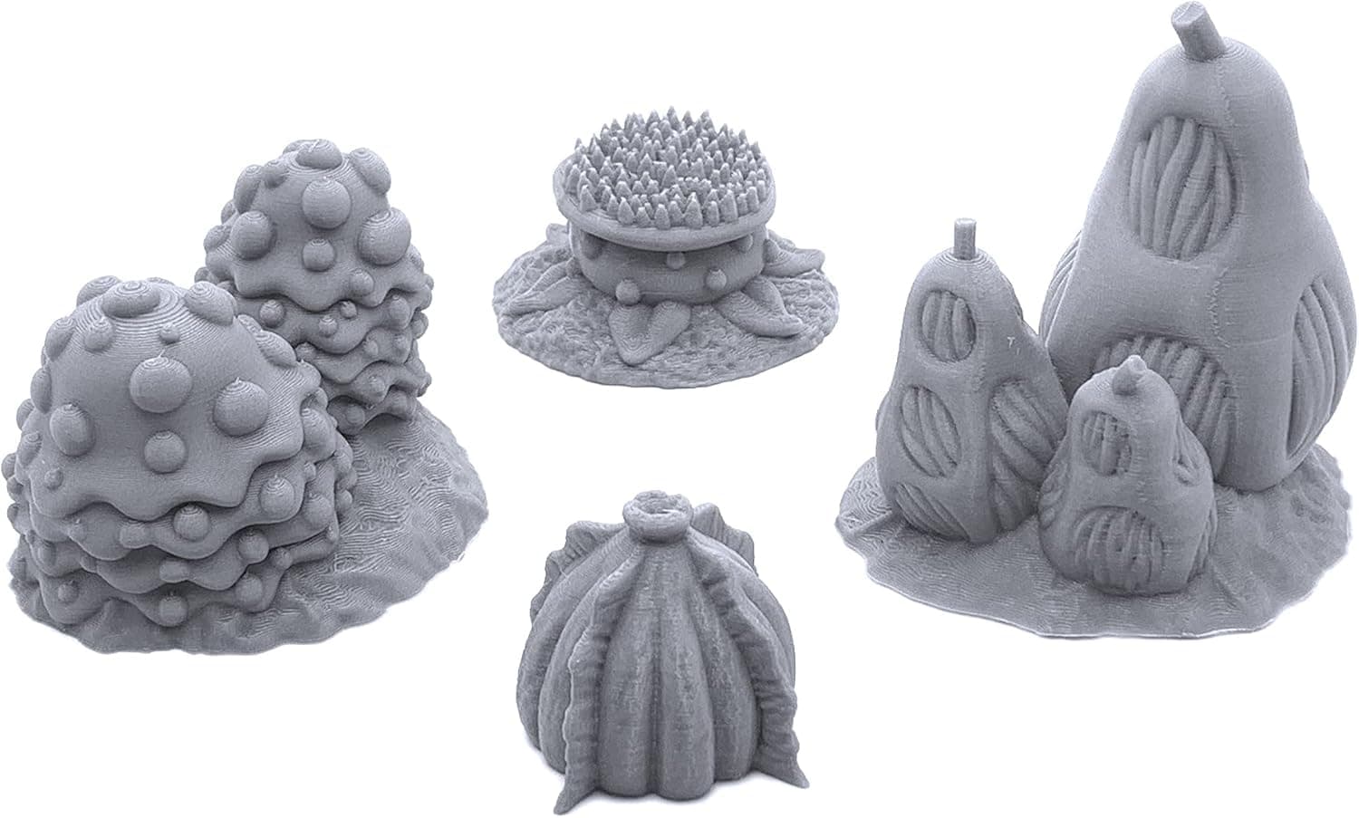 Fantastic Flora, 3D Printed Tabletop RPG Scenery and Wargame Terrain for 28mm Miniatures