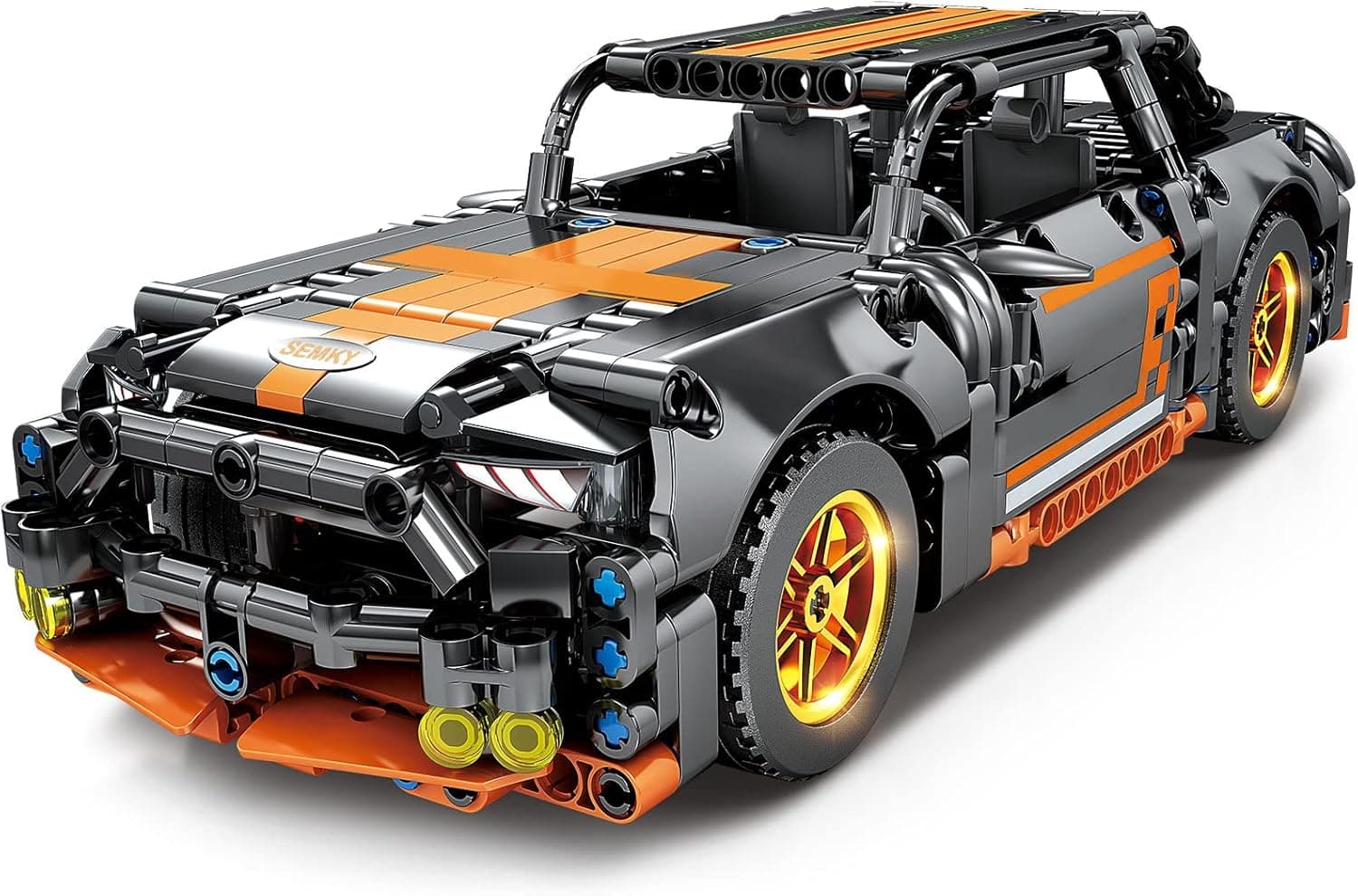 SEMKY Car Series Super Sports Car Fodmuta Building Blocks and Engineering Toy Set,(505Pieces) Sports Car Model Gifts for Kid Age 8+