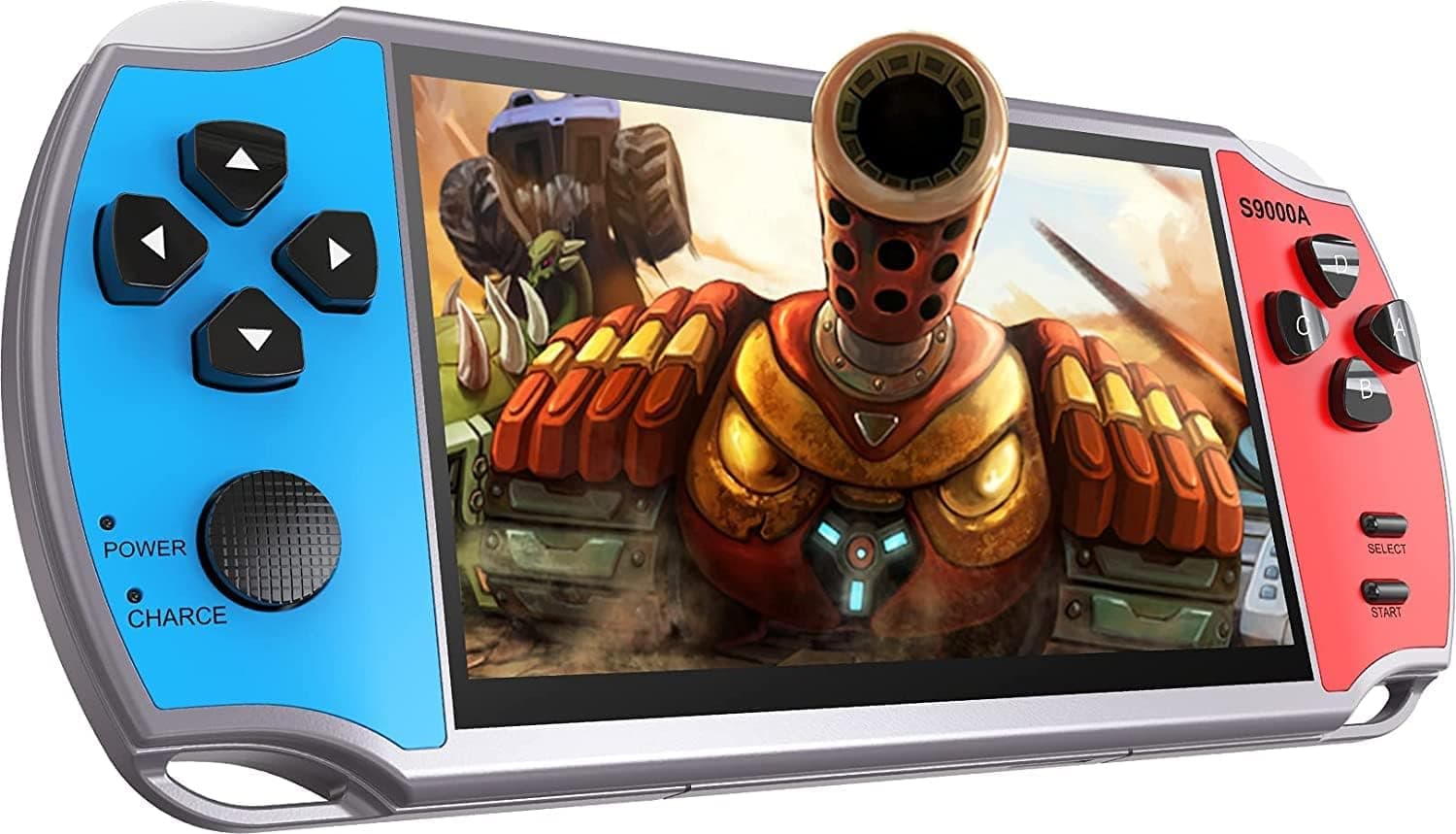Moajerry Handheld Game Console, Retro Game Console 32GB 5.1 Inch 4800 Classic Games,Supports Multiple Game formats