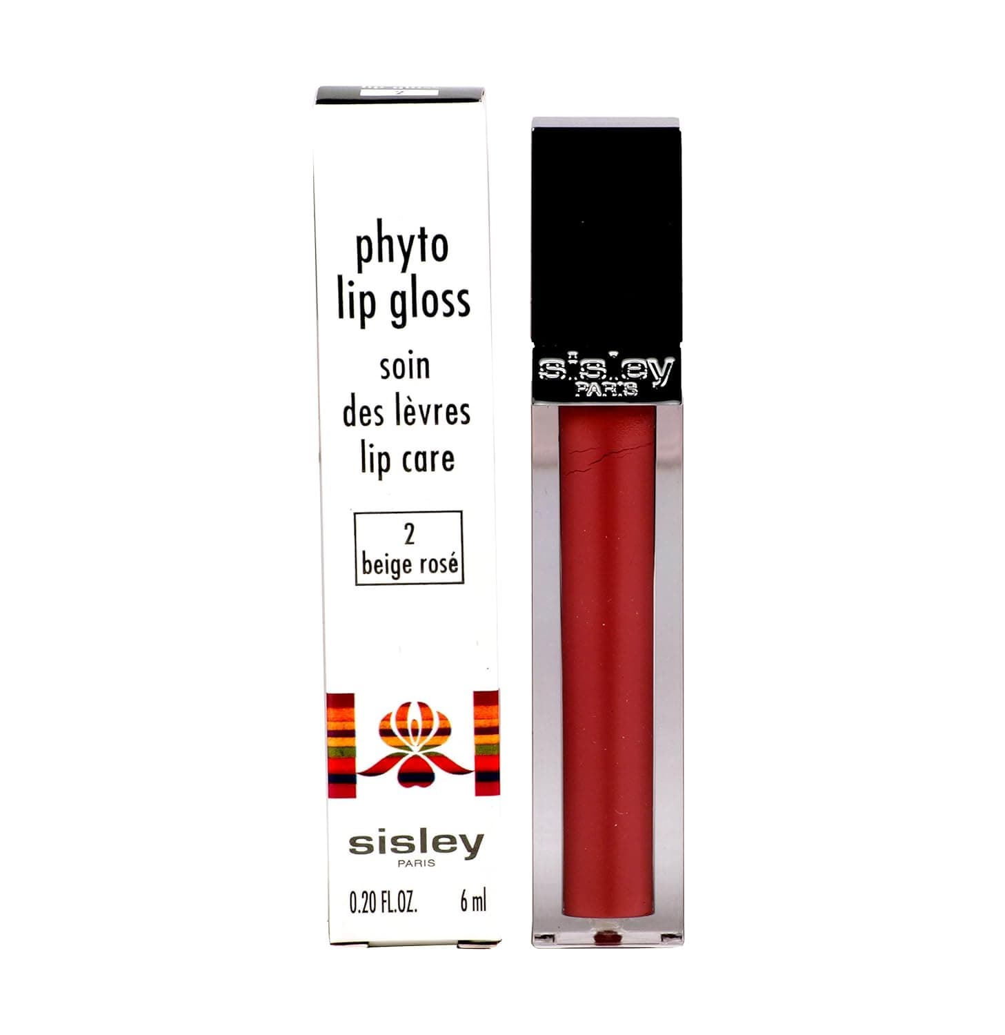 Sisley Phyto Lip Gloss, No. 2 Beige Rose, 0.2 Fluid Ounce