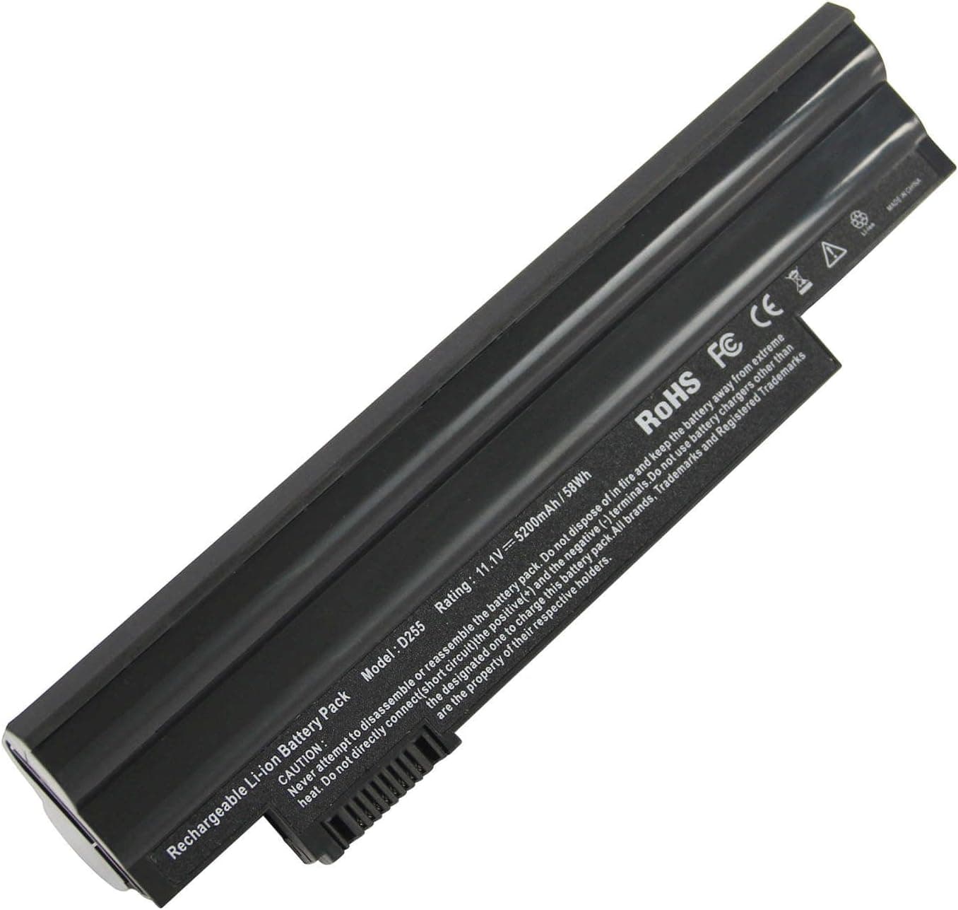 ARyee AL10A31 Laptop Battery for Acer Aspire One D255 D257 D260 522 722 Al10a31 Al10b31 Al10bw Al10g31 BT.00303.022 BT.00603.114 LC.BTP00.129 LC.BTP0A.007 LC.BTP0A.019