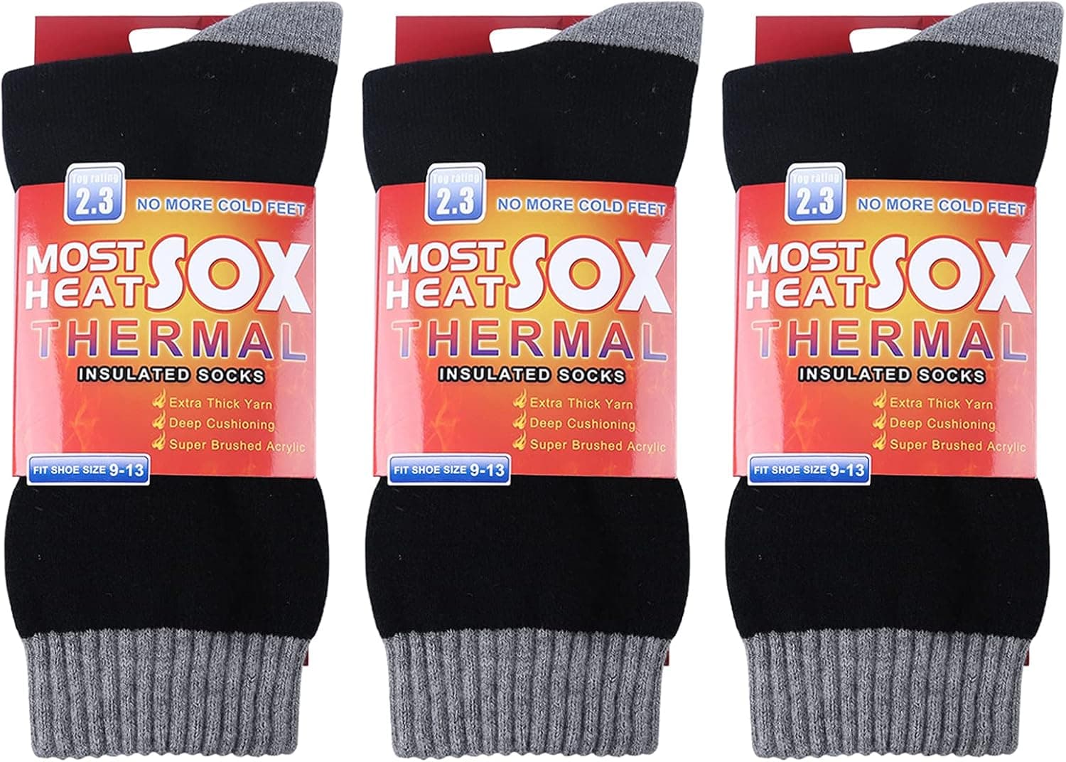 Thermal Socks for Men - Winter Warm Socks Mens Womens for Cold Weather, Extreme Temperatures