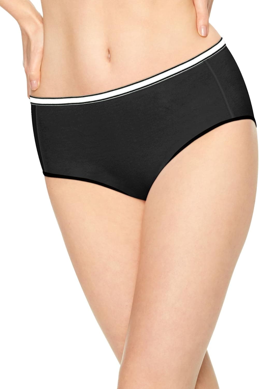 Hanes Cool Comfort Cotton Stretch Brief (E840AS) Assorted, 8