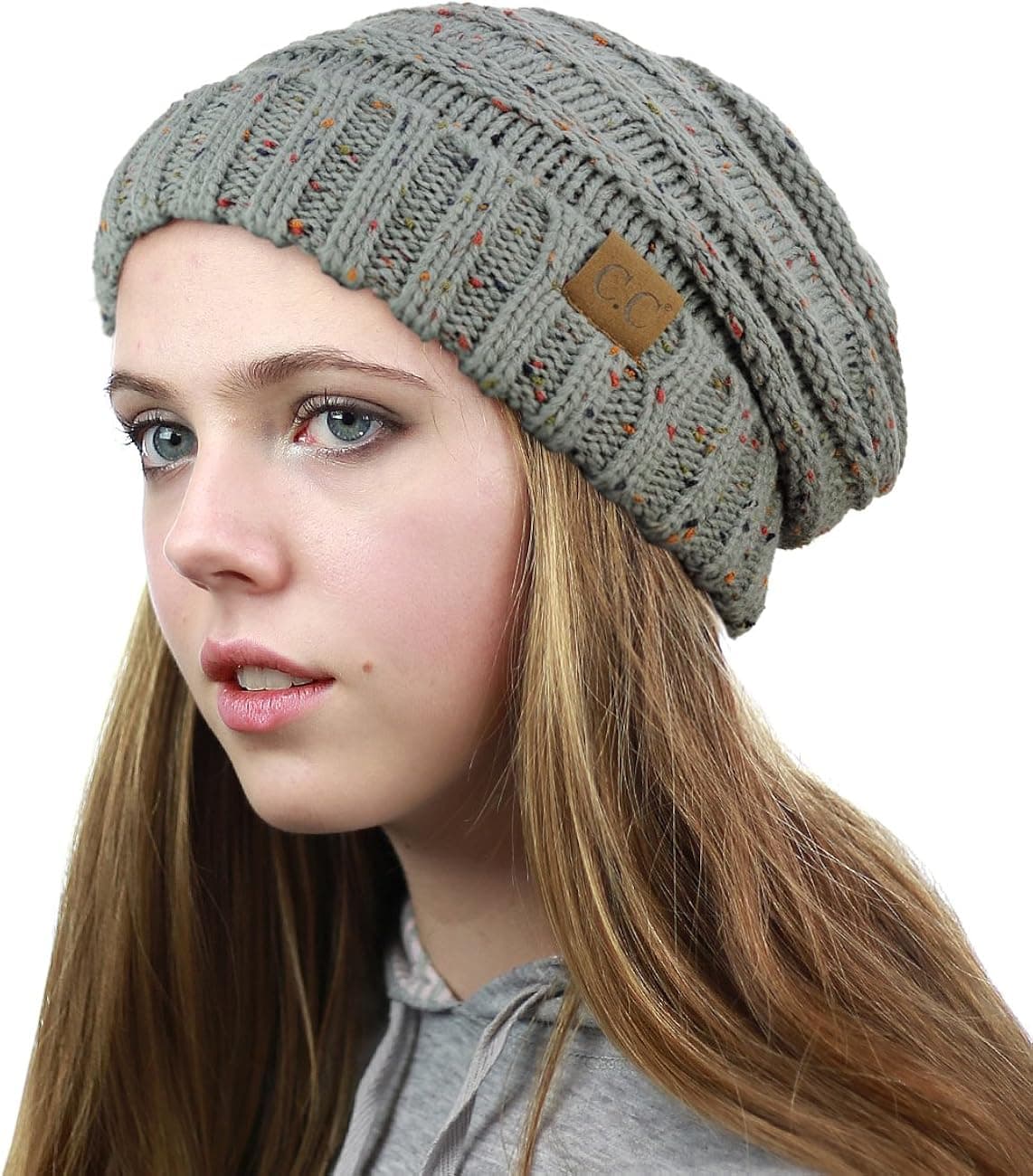 NYFASHION101 Oversized Baggy Slouchy Thick Winter Beanie Hat