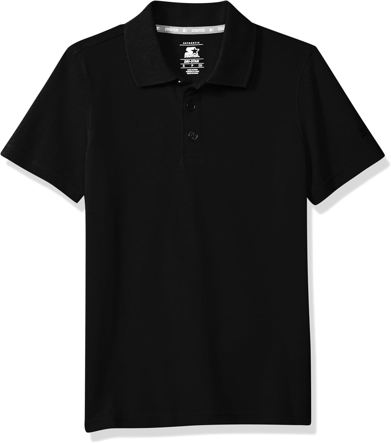 Starter Boys' Short Sleeve Performance Pique Polo, Amazon Exclusive, Amazon Exclusive