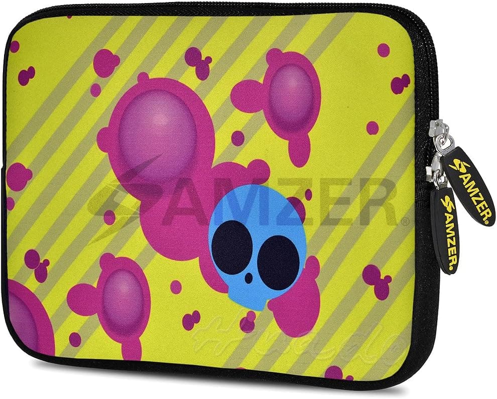 Amzer 7.75-Inch Designer Neoprene Sleeve Case Cover Pouch for Tablet, eBook and Netbook - Eyes On Trend (AMZ5184077)