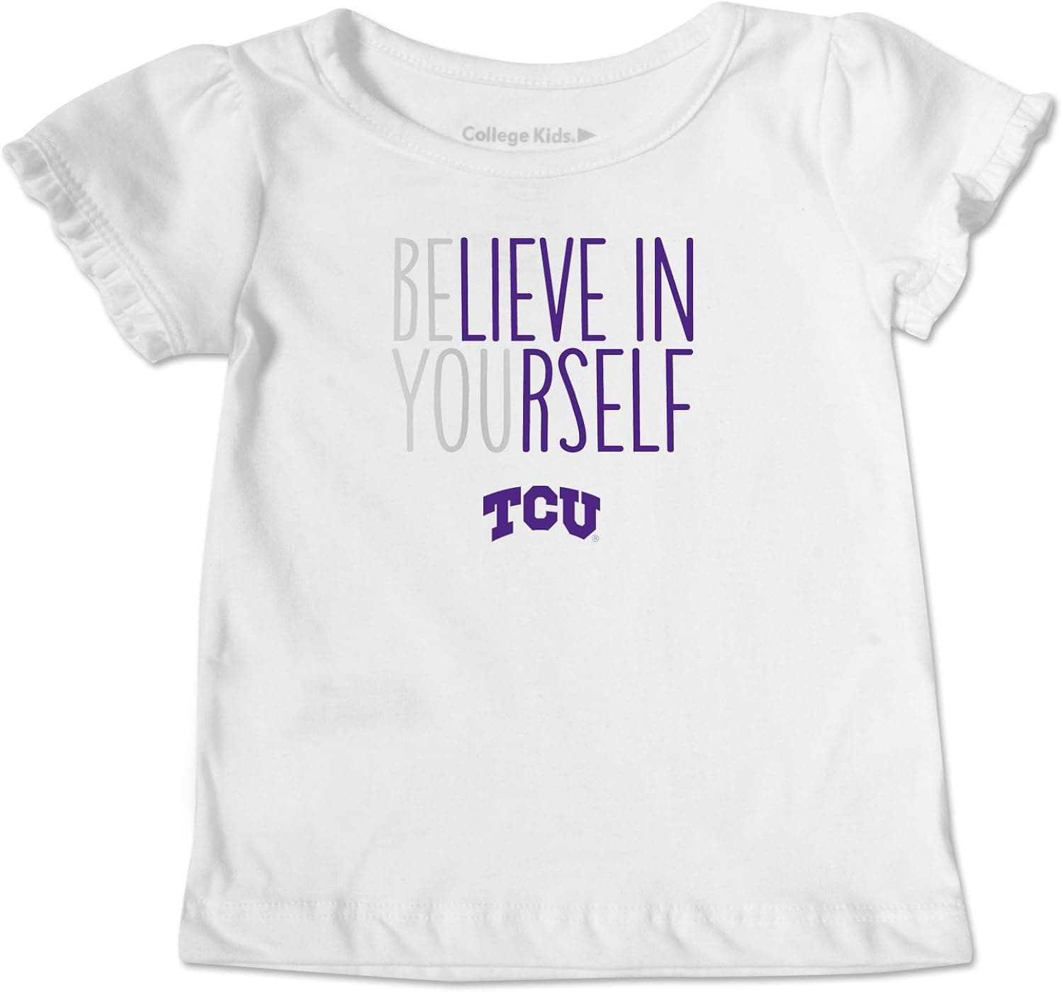 NCAA Toddler Ruffle Tee